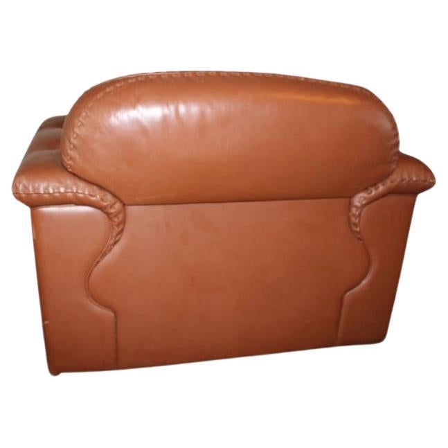 Mid-Century Modern Pair Mid century De Sede Ds 101 lounge chairs Leather Switzerland 1970s