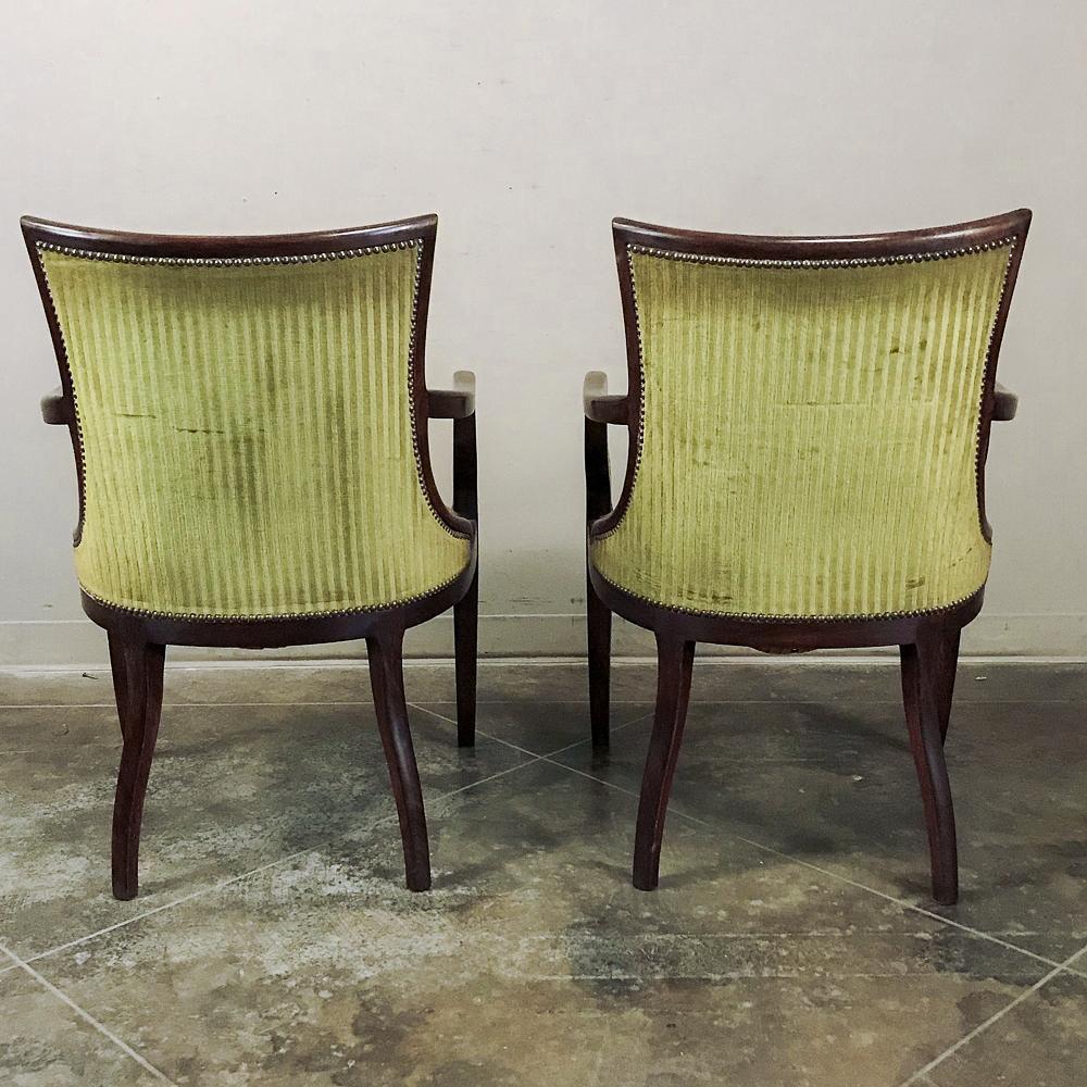 Pair of Midcentury French Armchairs 4