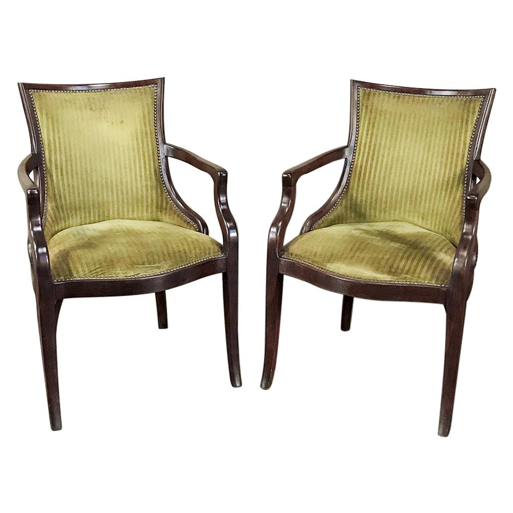 Pair of Midcentury French Armchairs