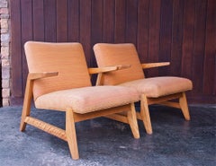 Coppia di sedie da salotto Greenbelt di Ralph Rapson KNOLL 1940s Mid-Century Modern