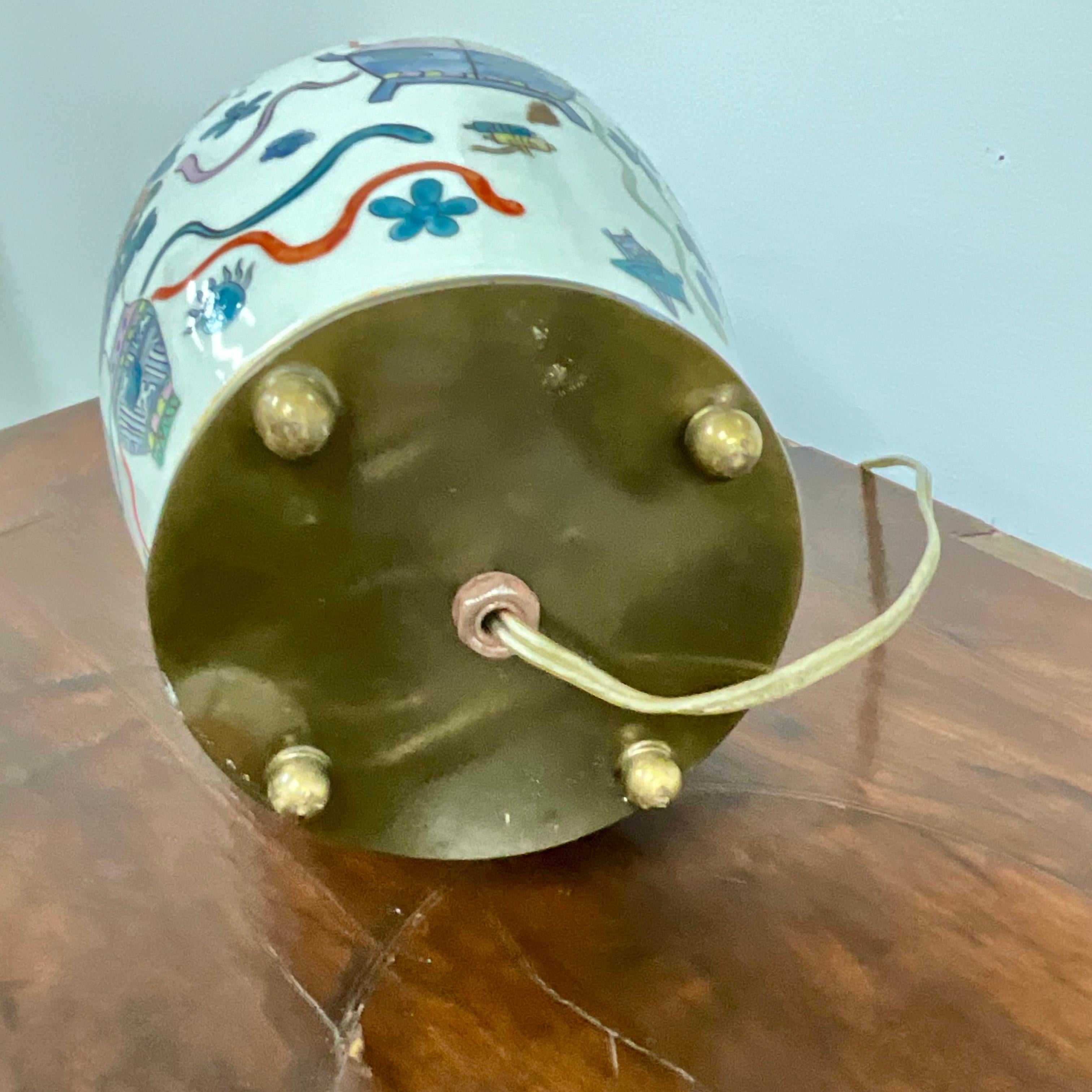 Paire de lampes japonaises Arita du milieu du siècle Bon état - En vente à West Palm Beach, US