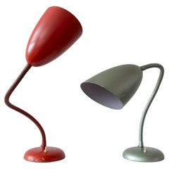 Pair Mid Century Kurt Versen Table Lamps 1950s