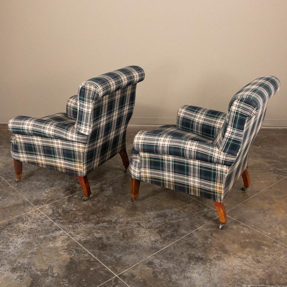 Pair of Midcentury Lounge Armchairs In Good Condition In Dallas, TX