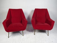 Pair of Midcentury Lounge Chairs