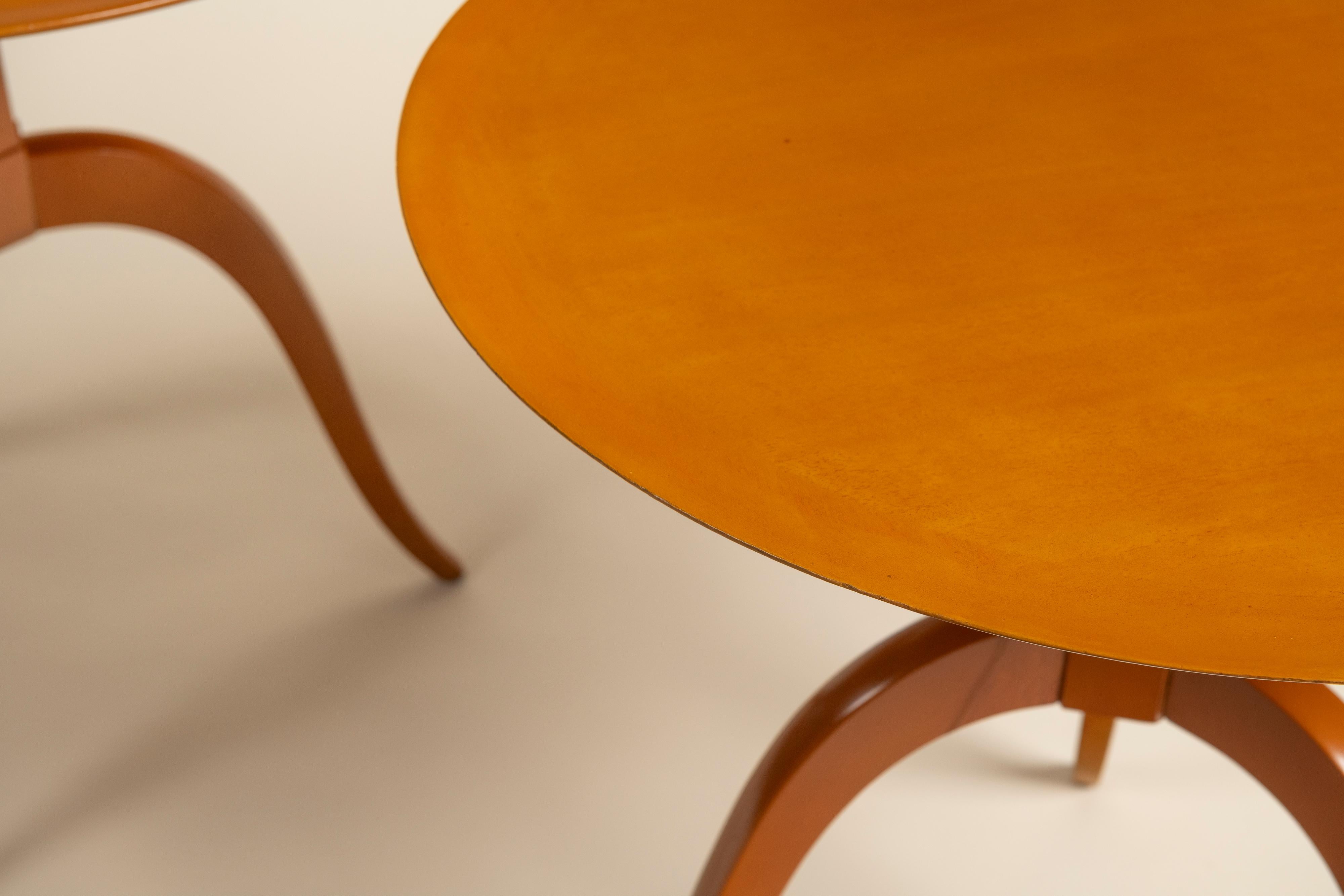 Pair Mid Century Modern Edward Wormley Side Tables for Dunbar, USA 2