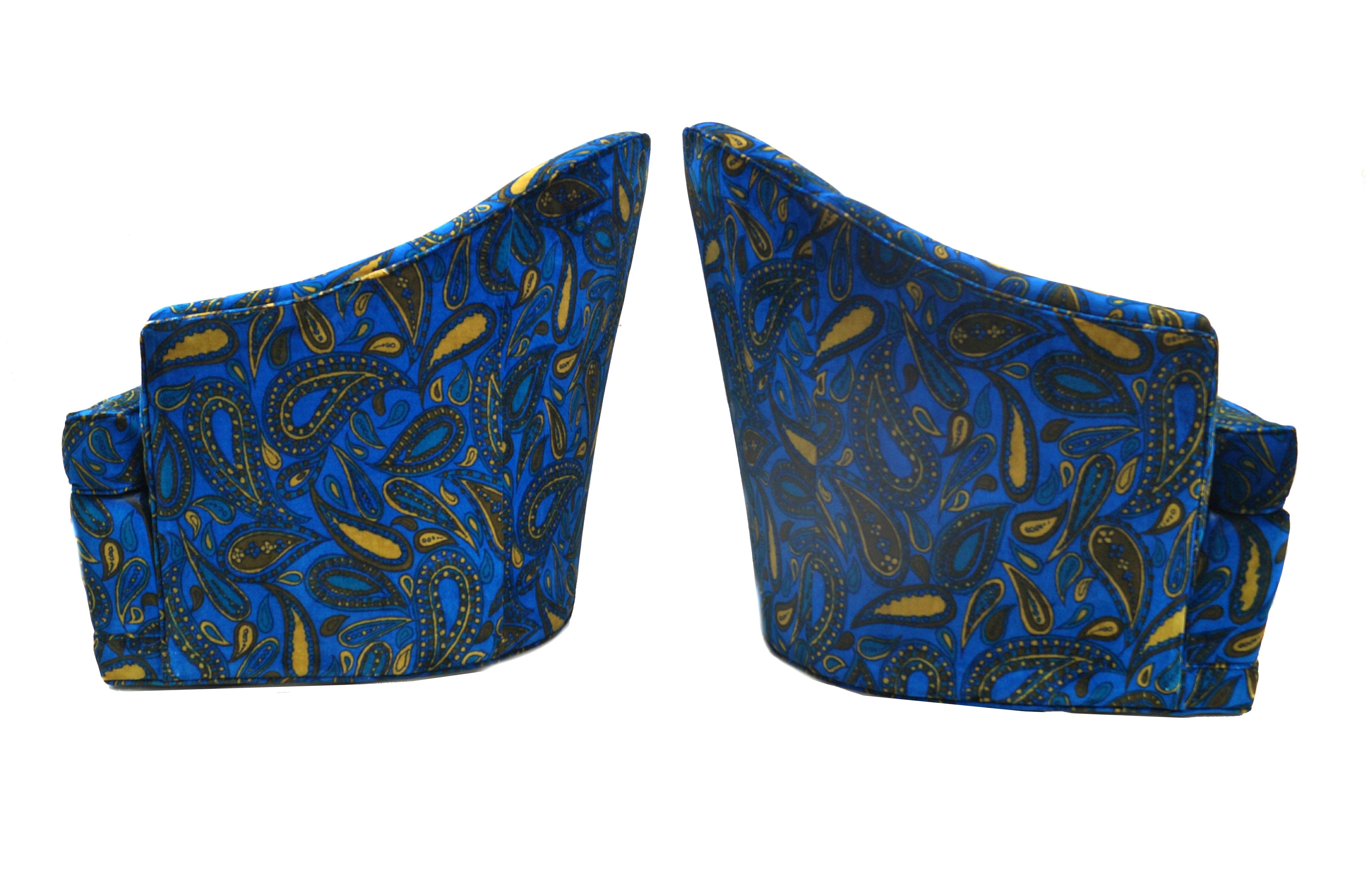 Paire de chaises pivotantes Directional Sedgefield de style The Modernity Jack Larsen en vente 1