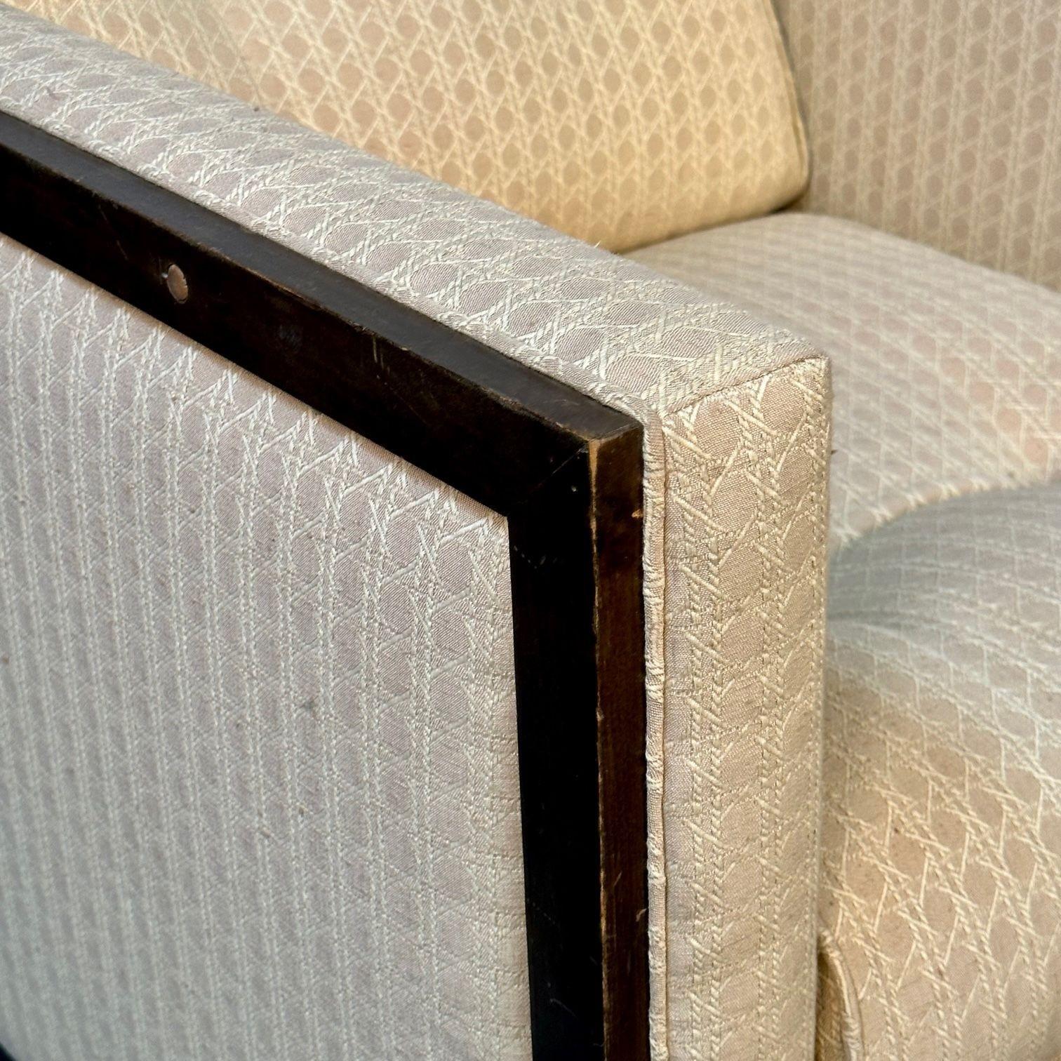 Moderne Lounge-/Clubsessel aus der Mitte des Jahrhunderts, George Nelson-Stil, Schachtelform, Paar im Angebot 5