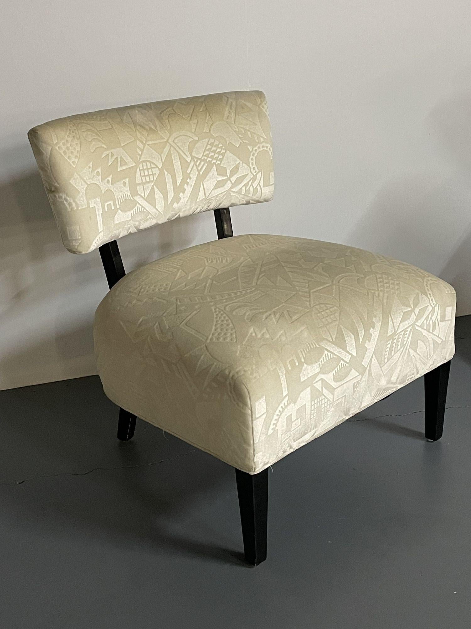 Paar Mid-Century Modern Bio-Sessel in organischer Form im Harvey Probber-Stil, Lounge-/Sessel ohne Armlehne im Angebot 3