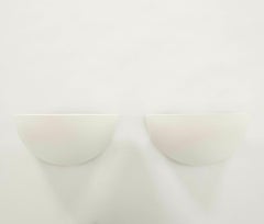 Pareja de Apliques Modernos de Yeso de Mediados de Siglo