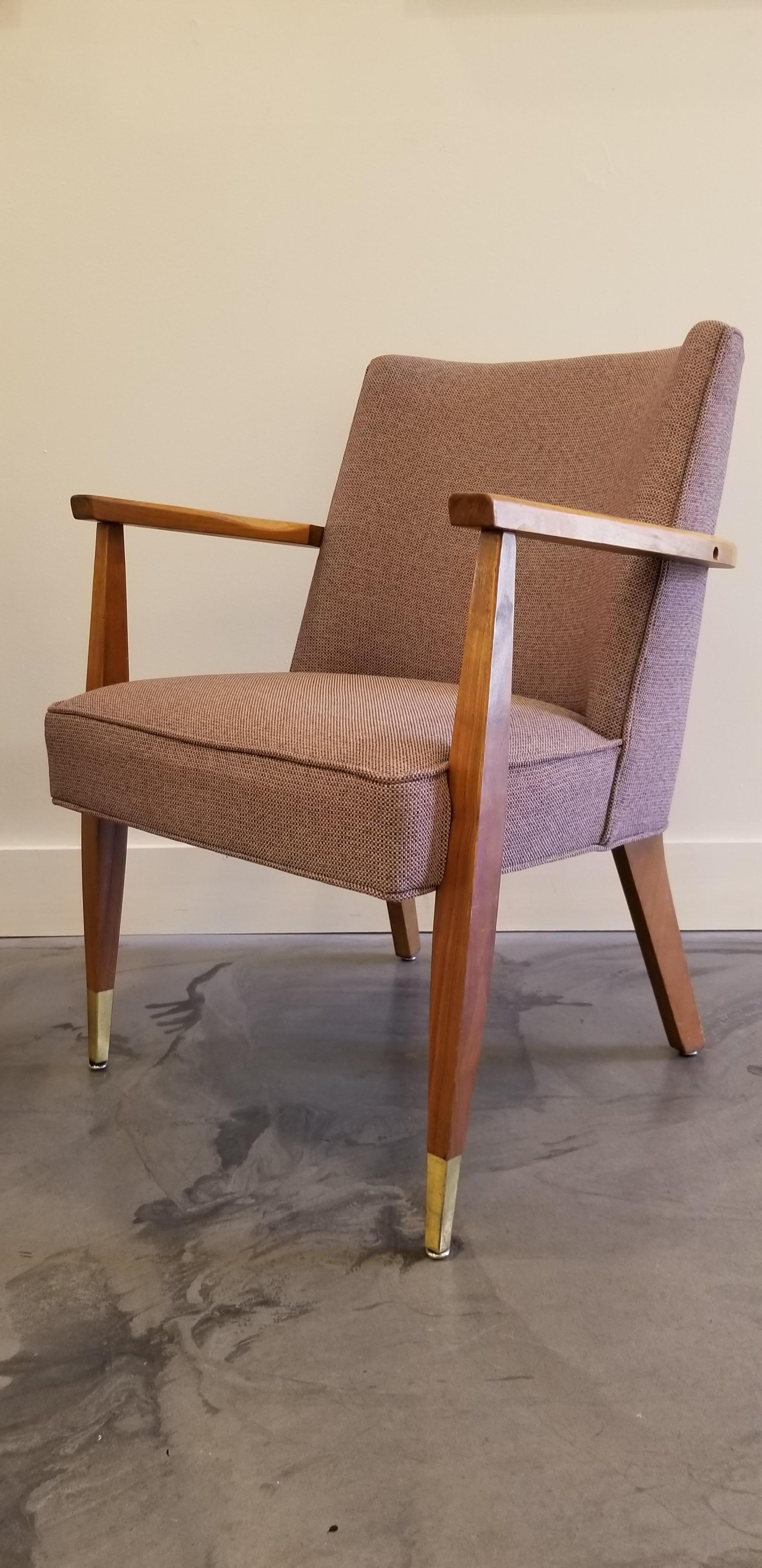 Pair Mid-Century Modern Side Chairs For Sale 5