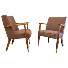 Pair Mid-Century Modern Side Chairs