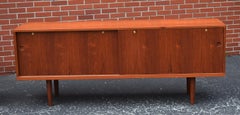 Mid-Century Modern Teak Credenzas by Hans Wegner for Mobler RY-26, 1 Left