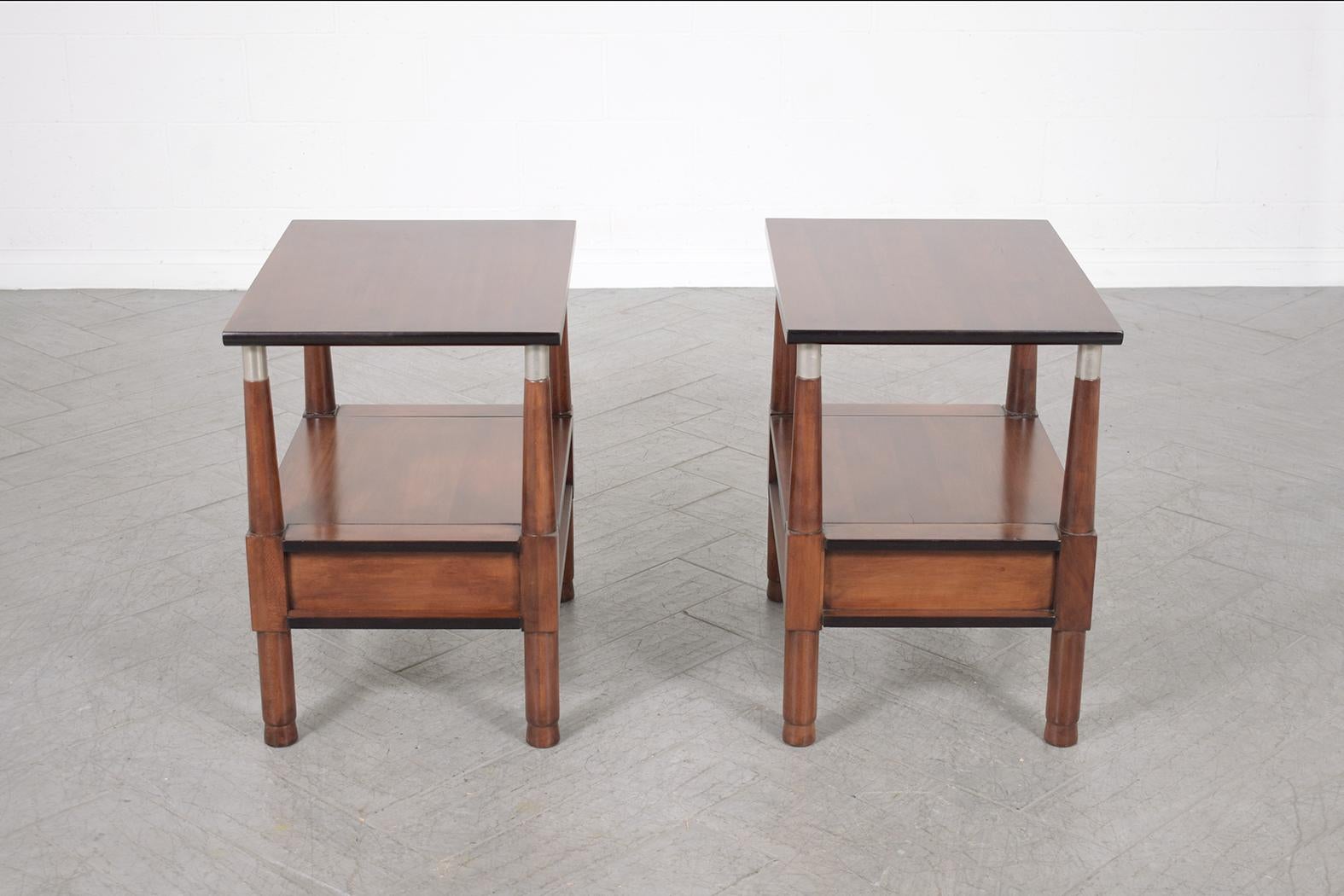 Refined Mid-Century Modern Nightstands: A Blend of Elegance and Functionality 3