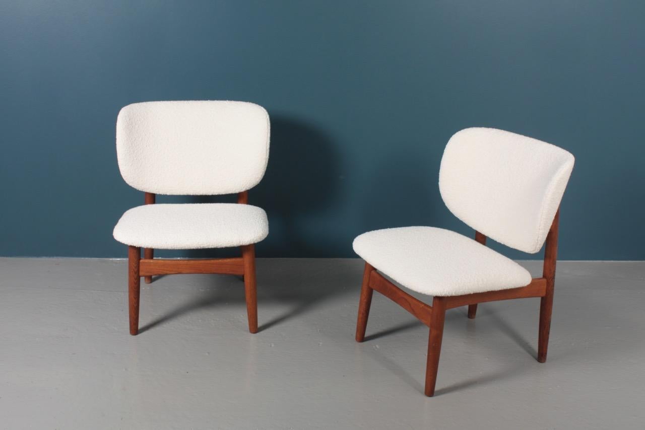 Pair of Midcentury of Lounge Chairs Designed by Kurt Østervig, Danish, 1950s 5
