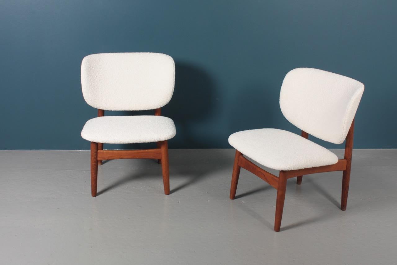 Pair of Midcentury of Lounge Chairs Designed by Kurt Østervig, Danish, 1950s 6