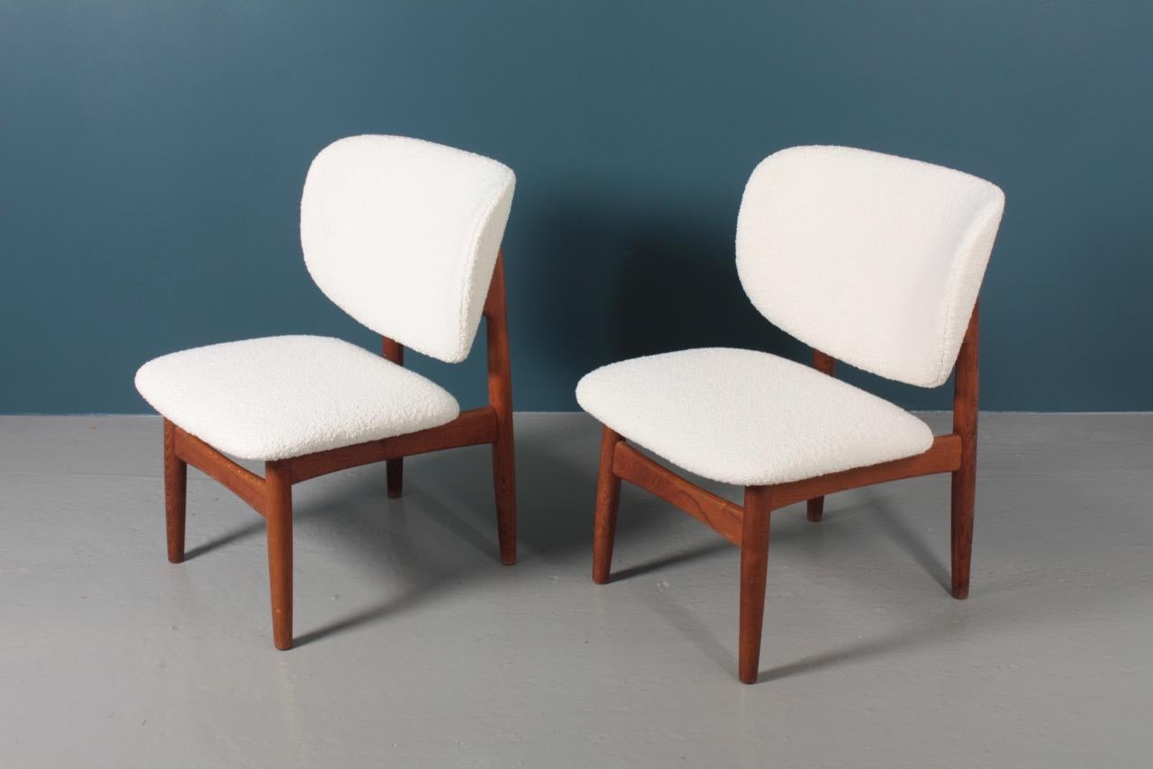 Pair of Midcentury of Lounge Chairs Designed by Kurt Østervig, Danish, 1950s 8