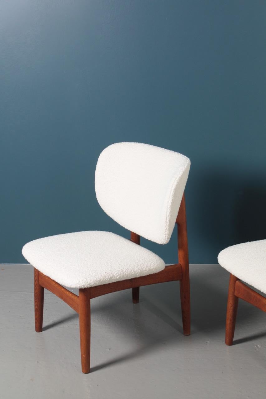 Pair of Midcentury of Lounge Chairs Designed by Kurt Østervig, Danish, 1950s 9