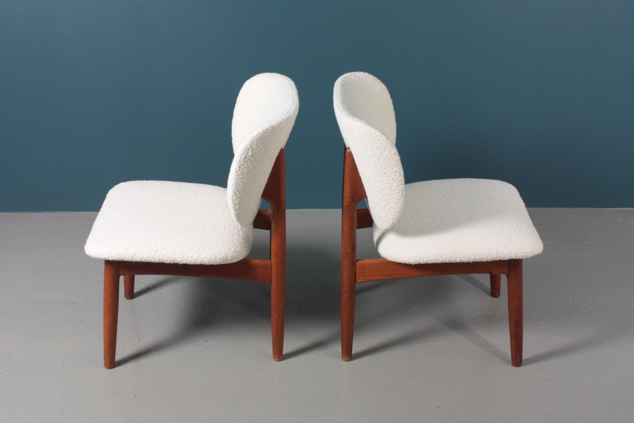 Pair of Midcentury of Lounge Chairs Designed by Kurt Østervig, Danish, 1950s 10