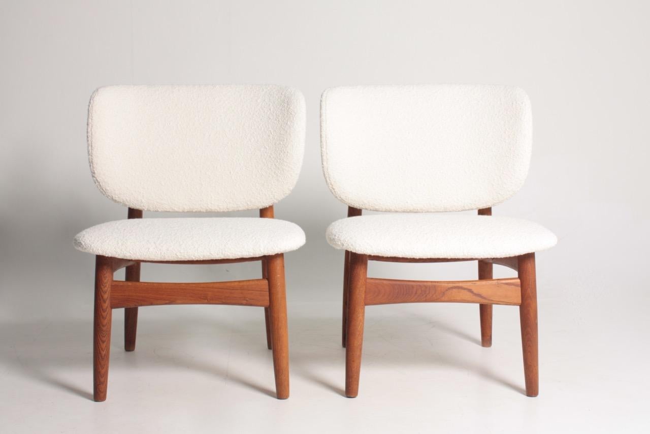 Mid-Century Modern Pair of Midcentury of Lounge Chairs Designed by Kurt Østervig, Danish, 1950s