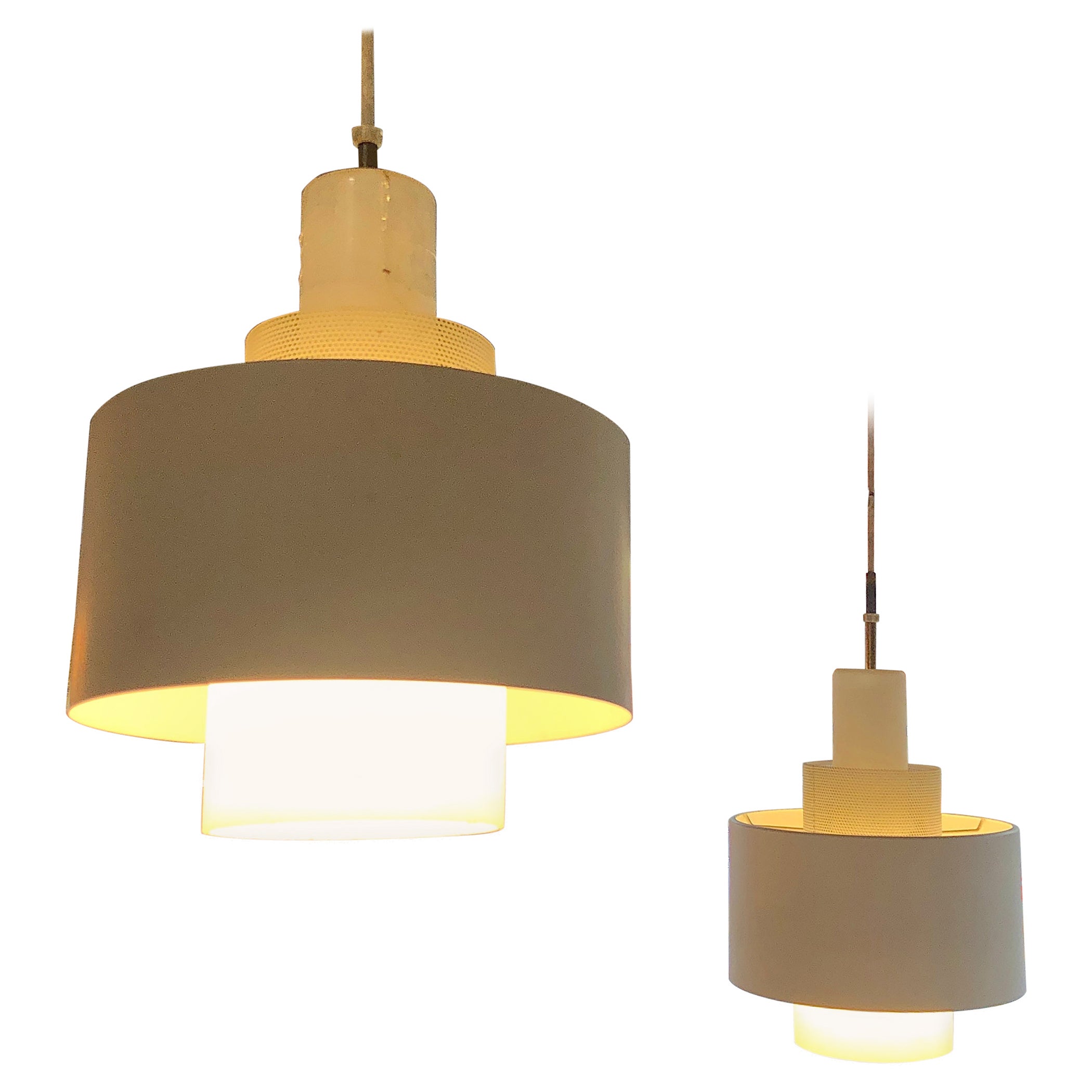 Paire de pendentifs Mid-Century en vente