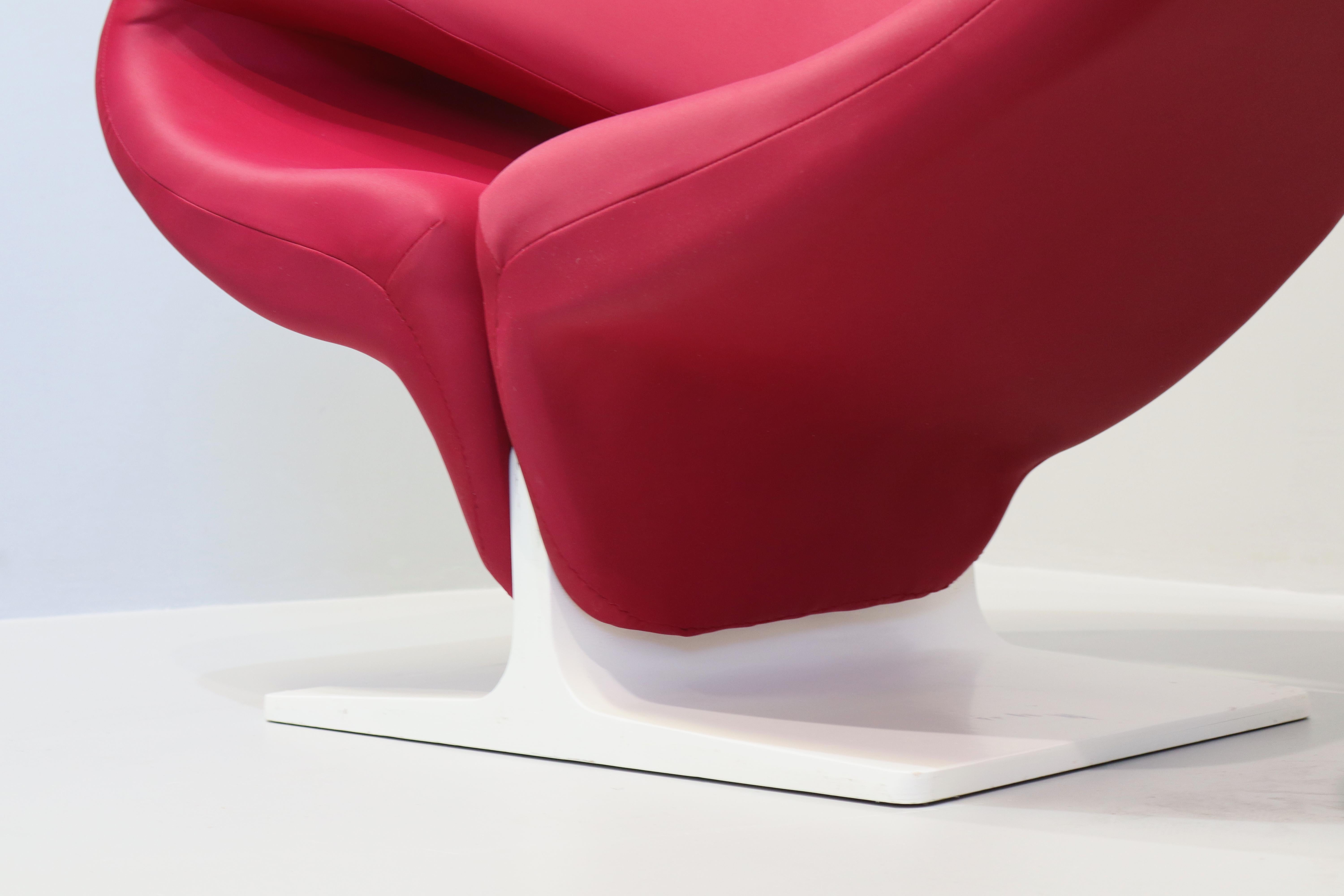 Paire de chaises à rubans du milieu du siècle par Pierre Paulin pour Artifort, 1960 Label Whit en vente 4