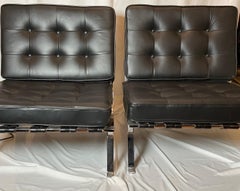 Pair Mid-century Robert Haussman #RH301 Lounge Chairs