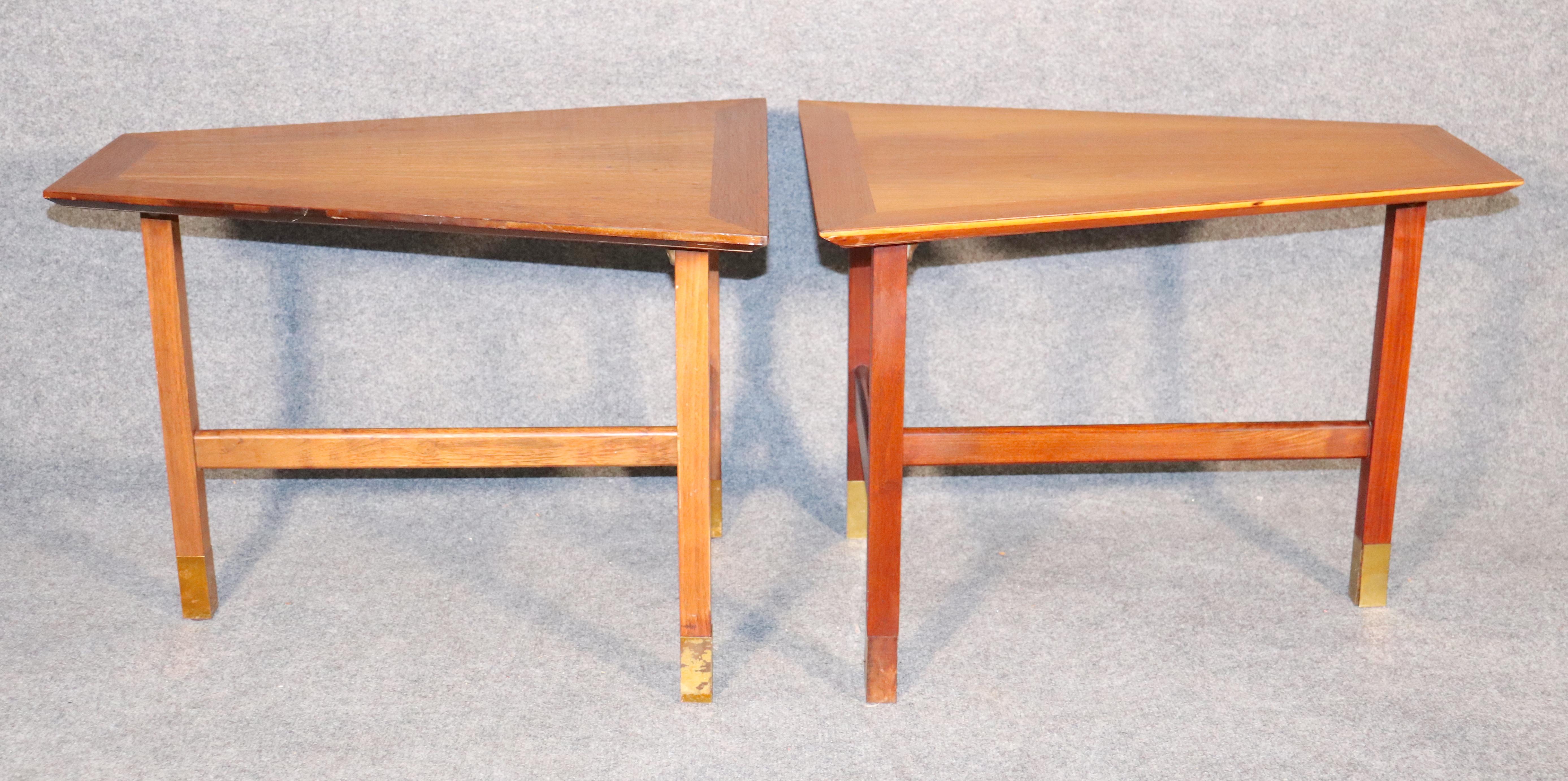 Pair Mid-Century Side Tables For Sale 2