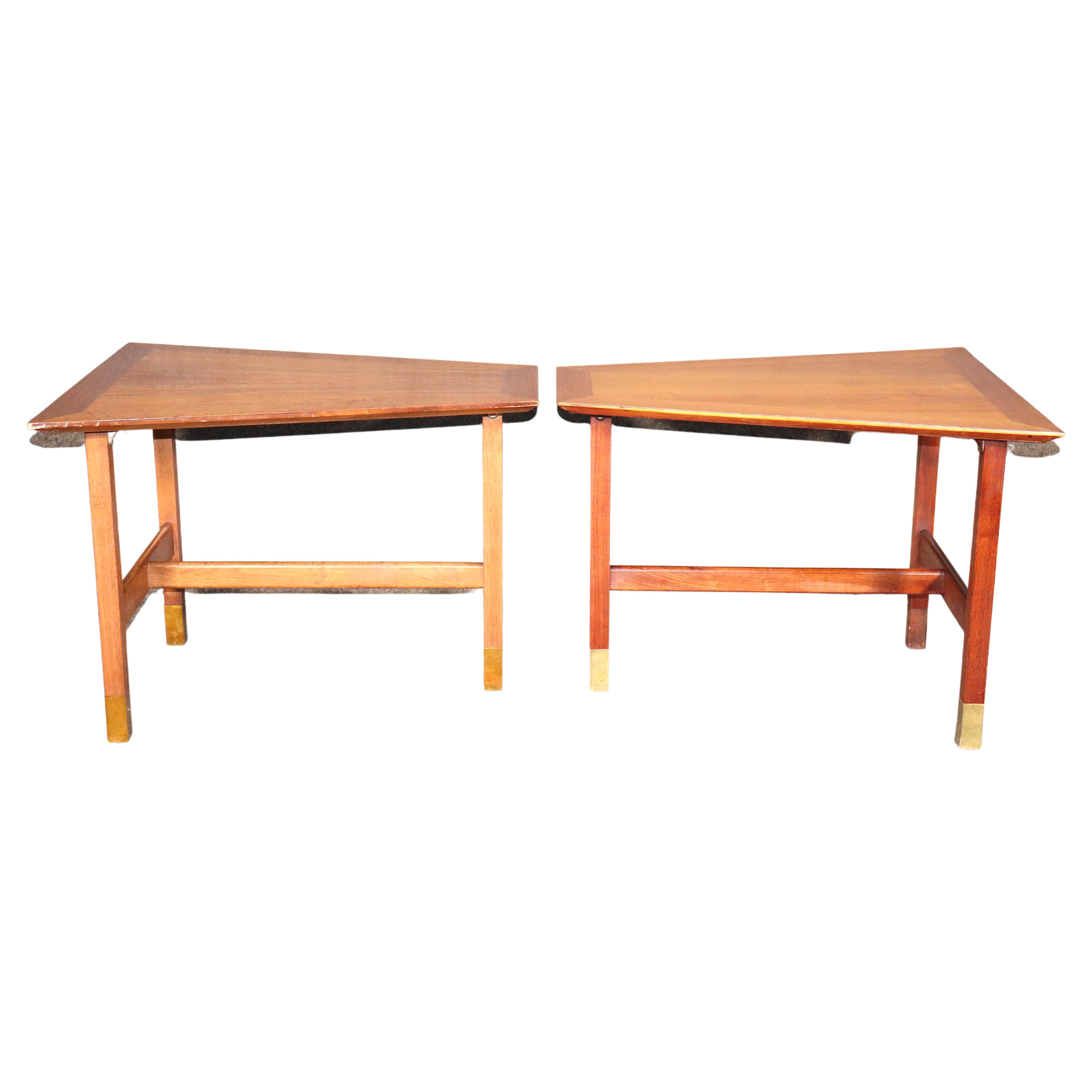 Pair Mid-Century Side Tables