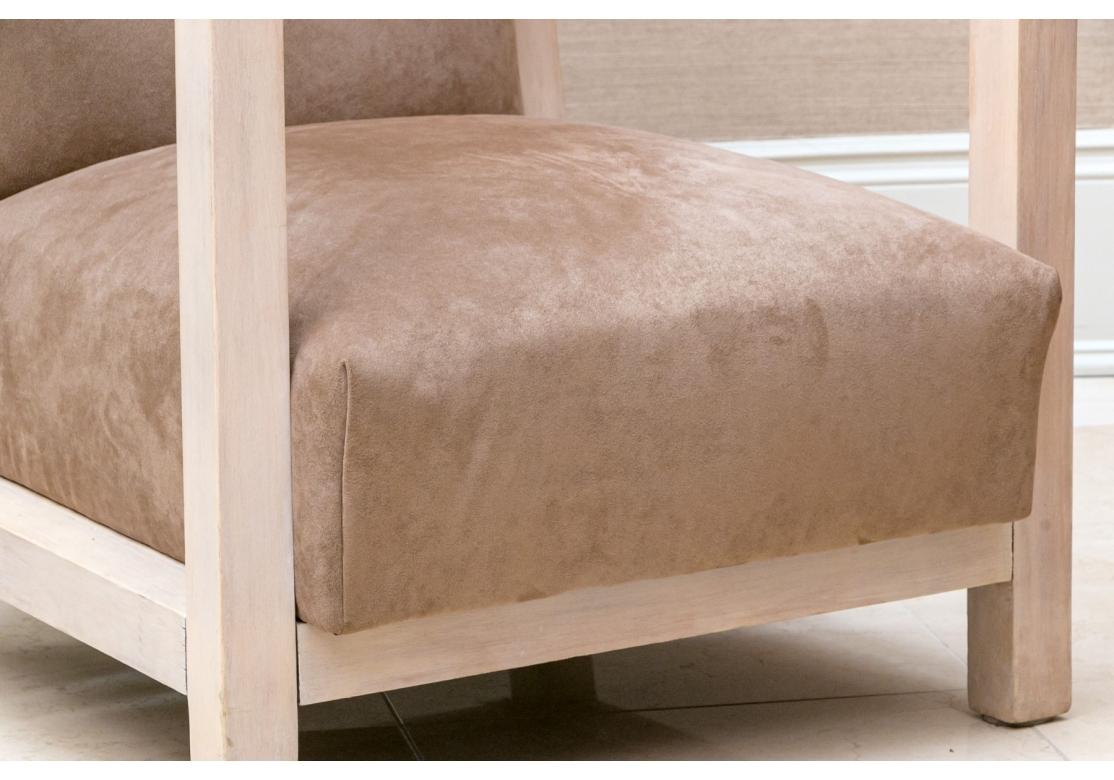 Mid-Century moderno Coppia di sedie da salotto in stile metà secolo di Neidermaier in vendita