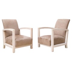Pair Mid Century Style Lounge Chairs after Neidermaier
