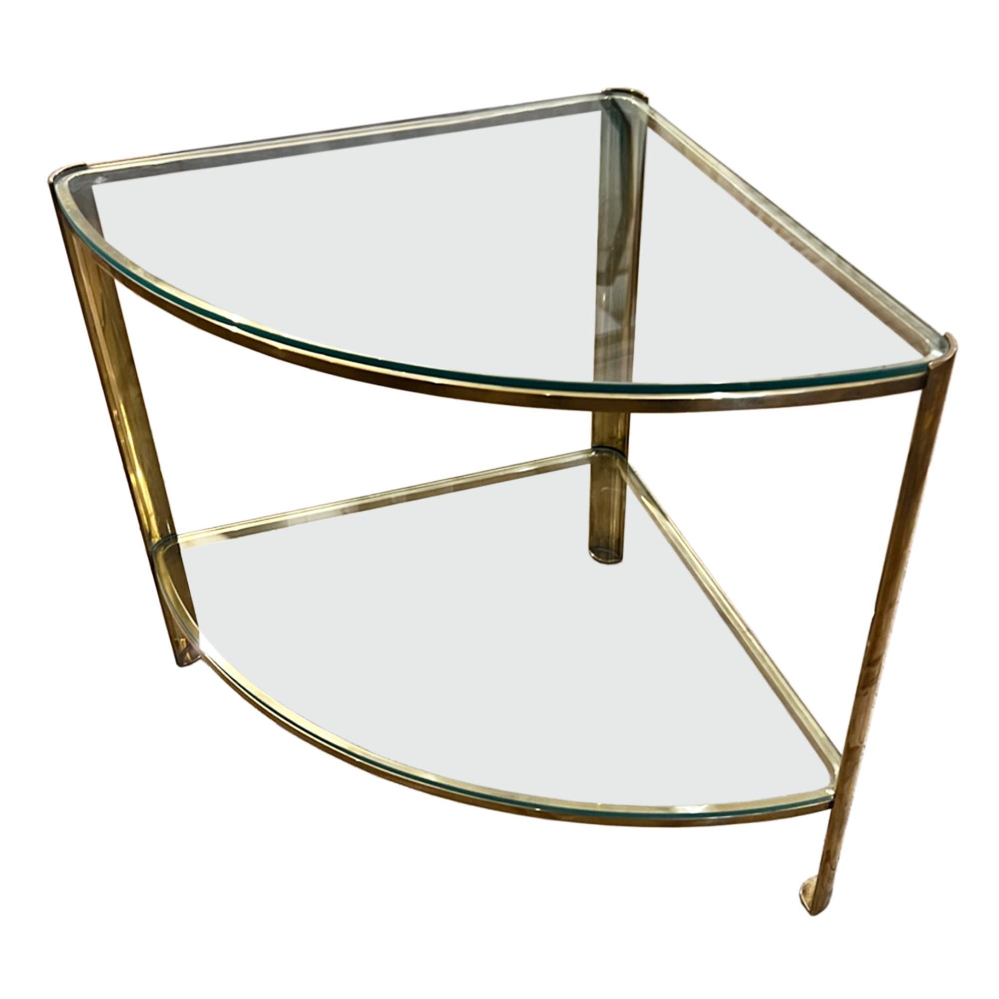 Mid-Century Modern Pair Midcentury Side Tables Designed by Jacques Théophile Lepelletier For Sale