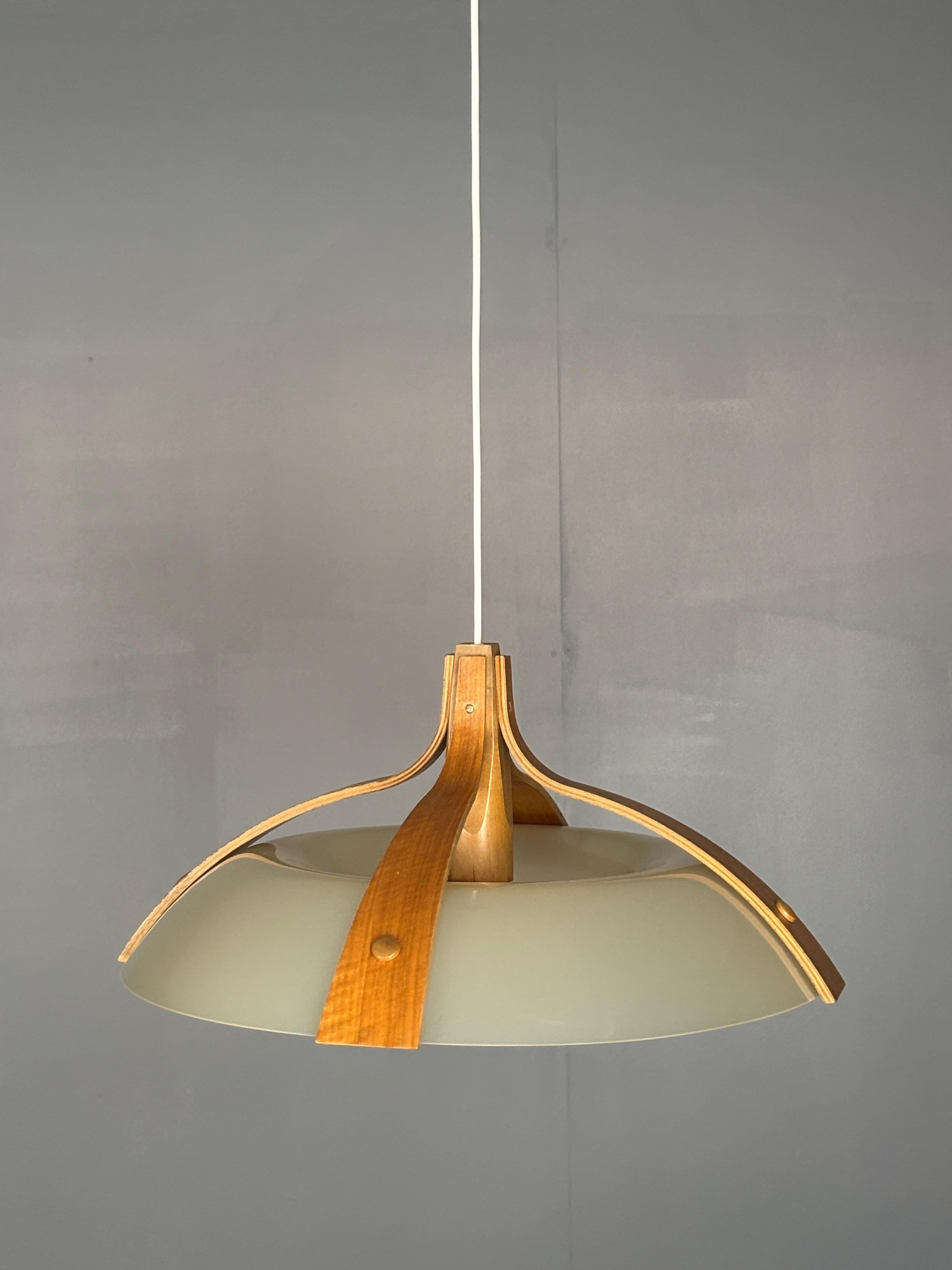 Paire de pendentifs en nid d'abeille de l'ère spatiale du milieu du siècle dernier, modèle 328, de la marque Temde. en vente 2