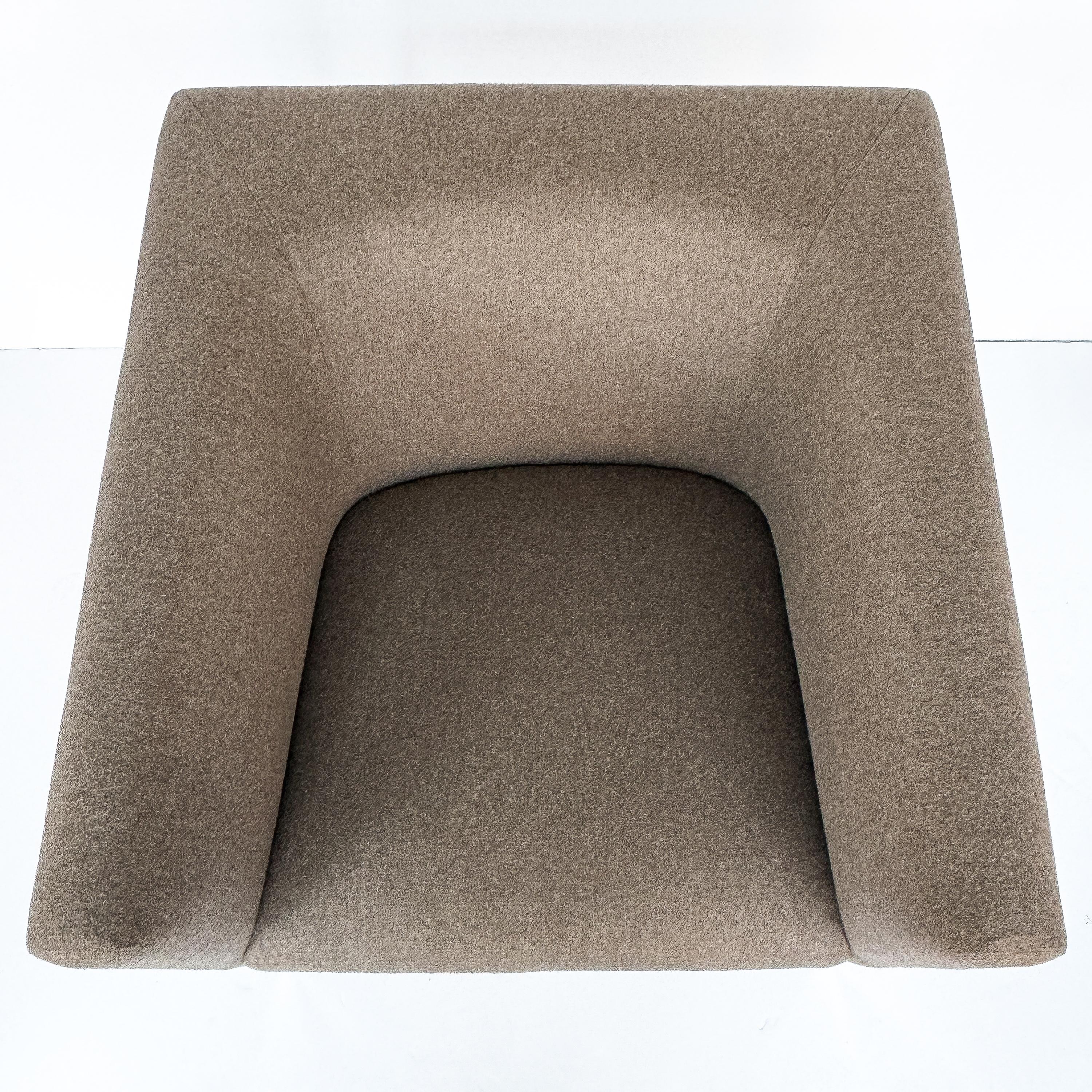 Pair Milo Baughman Chrome Cube Lounge Chairs For Sale 7