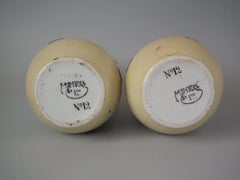 Pair of Minton Secessionist No.12 Two Handled Vases