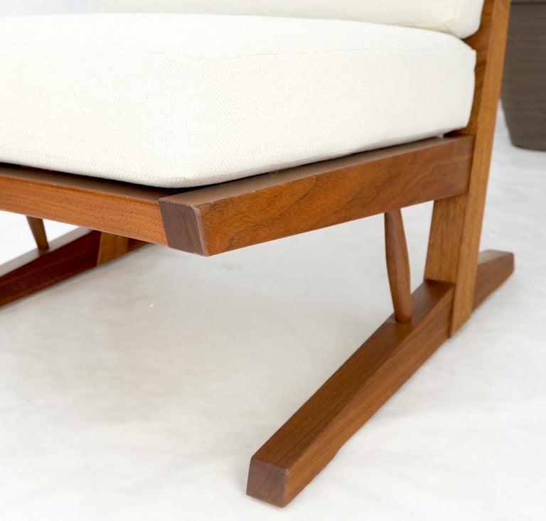 Pair Mira Nakashima Conoid Lounge Chairs After Nakashima, 2000