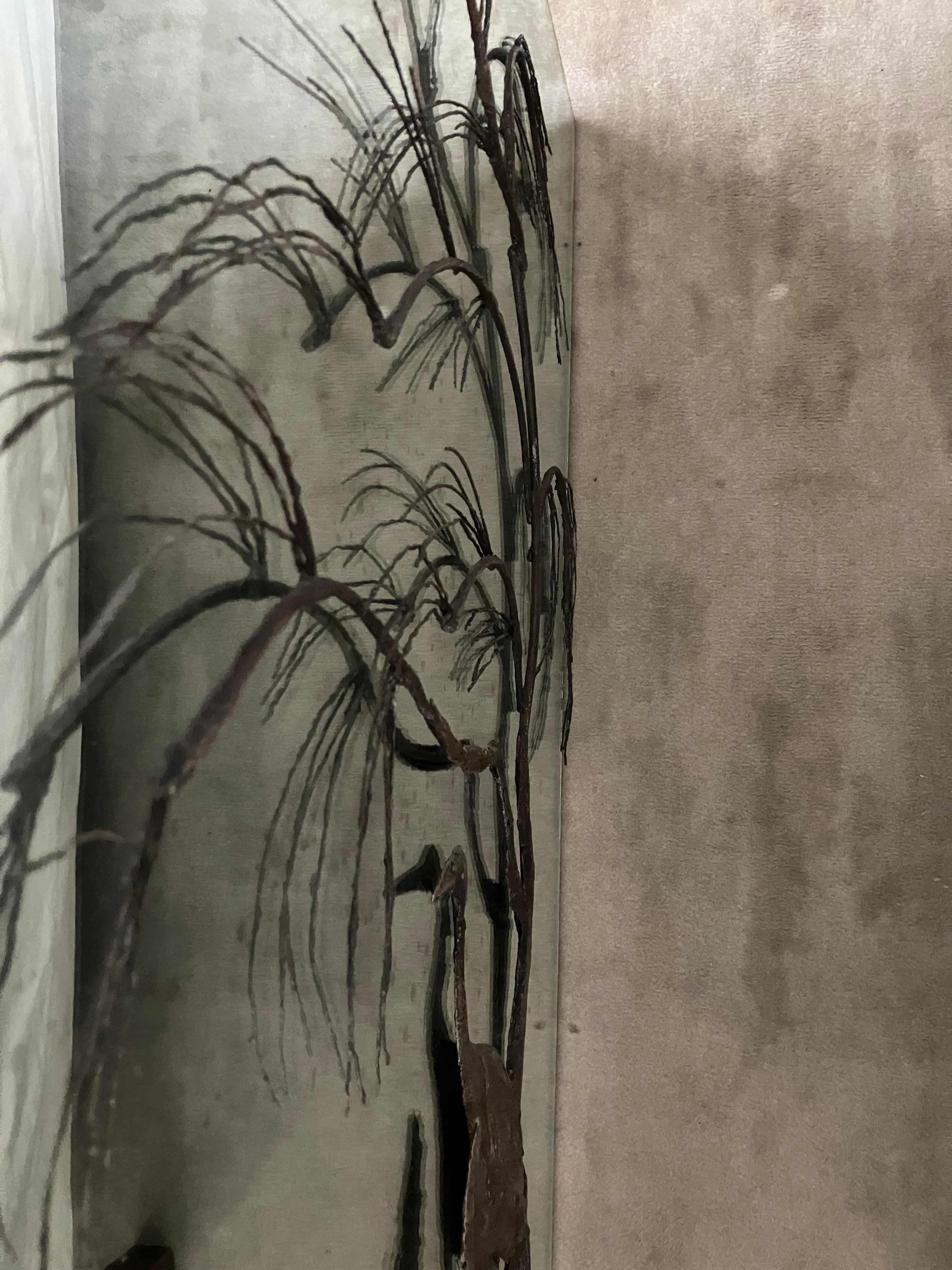 Pair Mirror Bird Panels For Sale 3