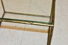 Pair Modern Cube Tables Bamboo Form