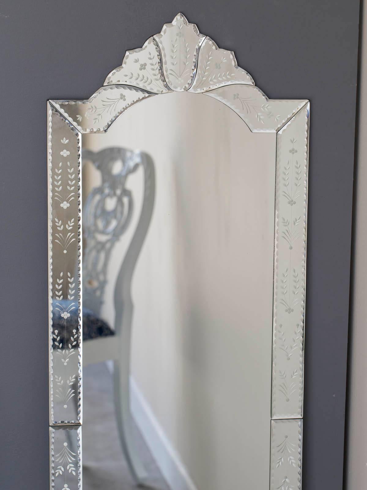 Pair of Modern Italian Venetian Mirrors, circa 2015 2