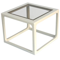 Pair of Modern Lacquered Side Tables