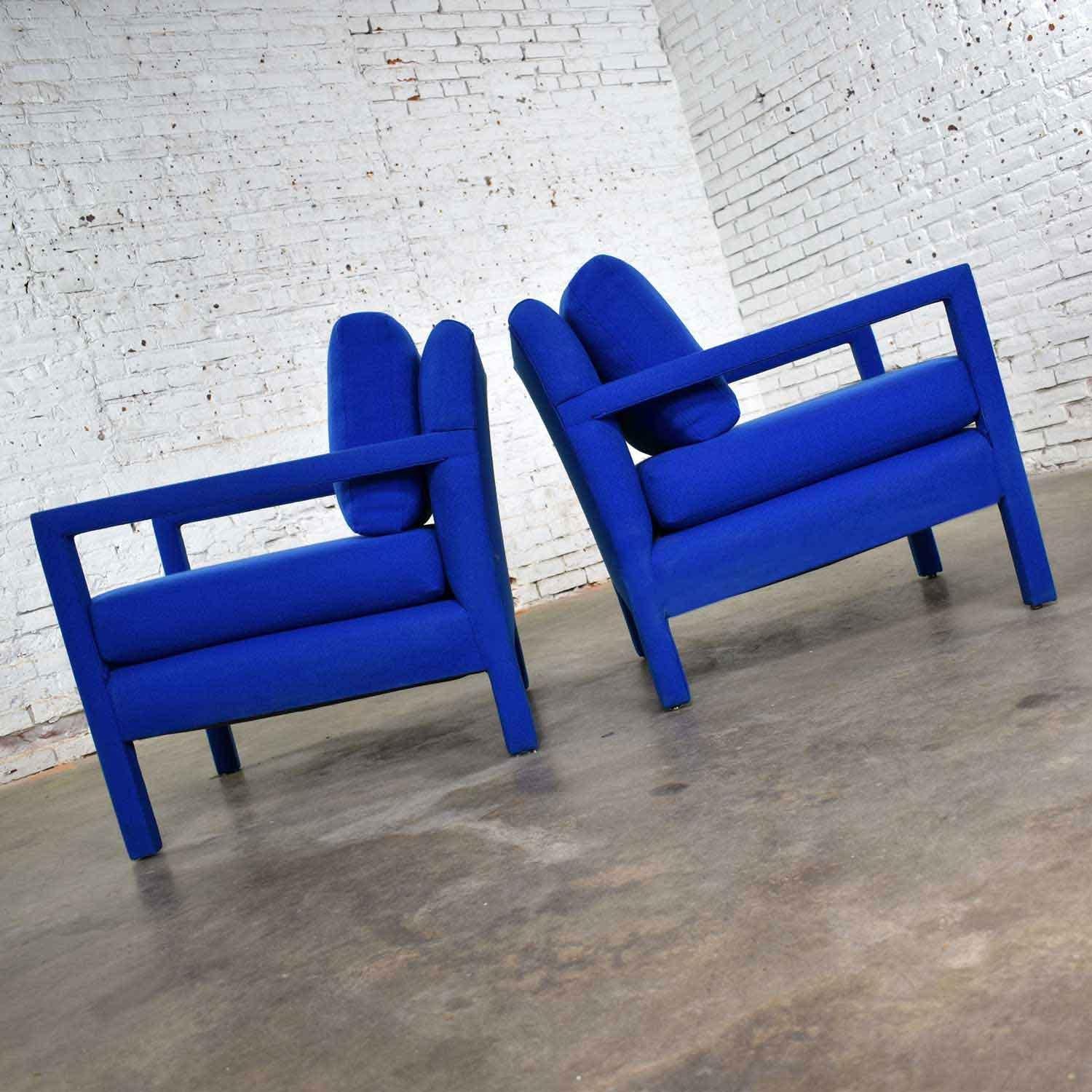 royal blue chairs