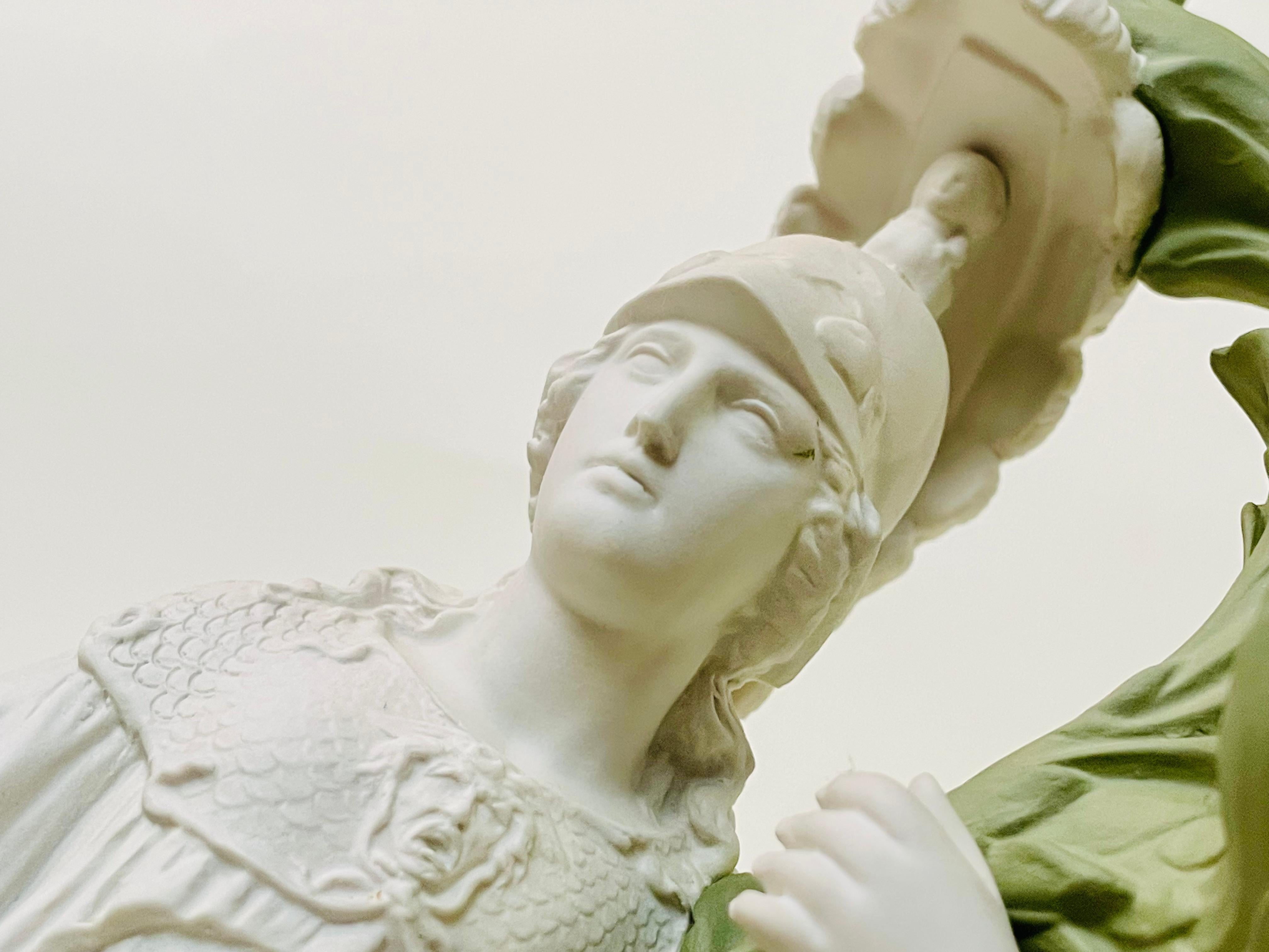 Paire de chandeliers modernes à deux branches en grès jaspé tricolore de Wedgwood en vente 6