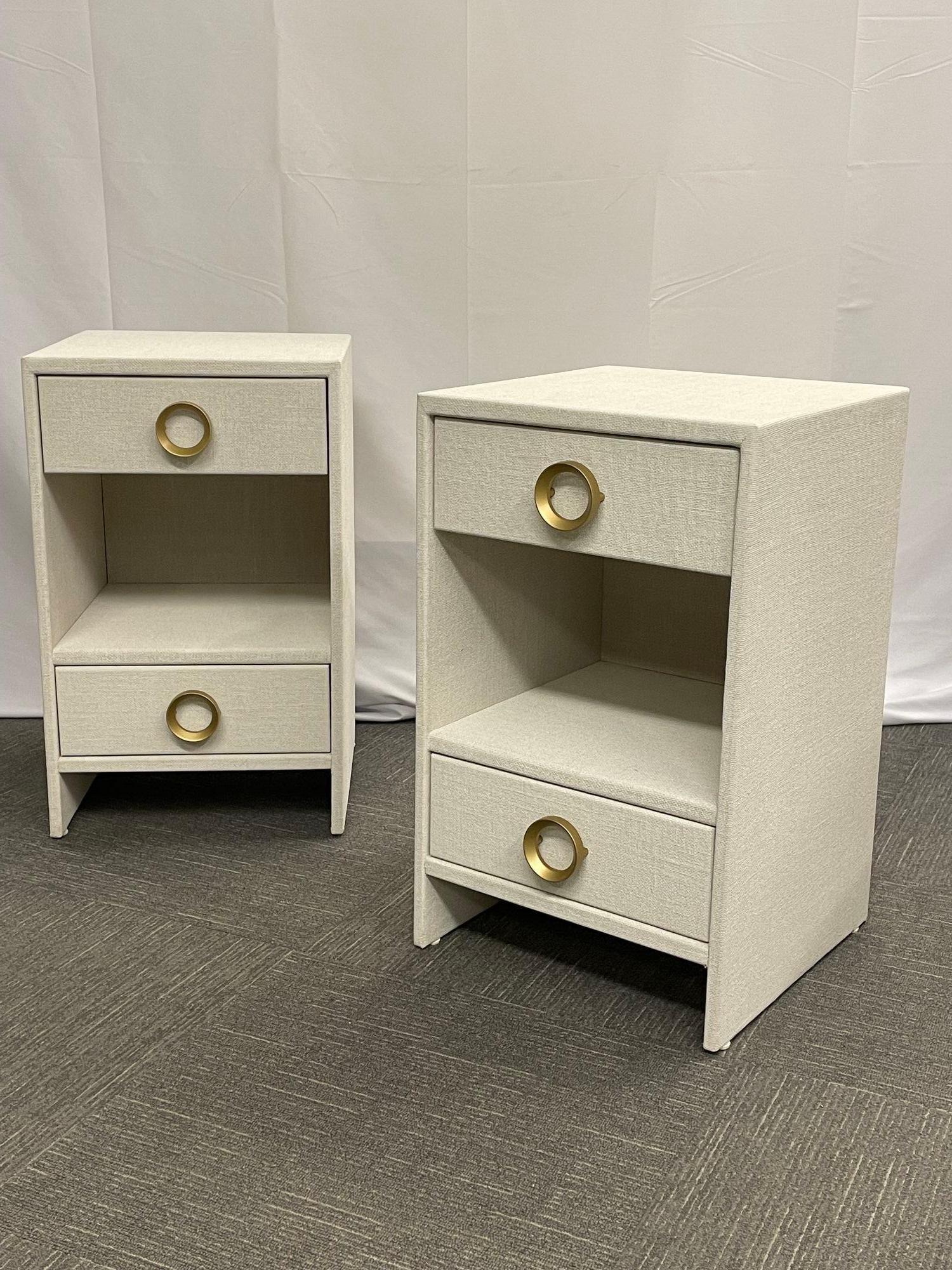 linen nightstands