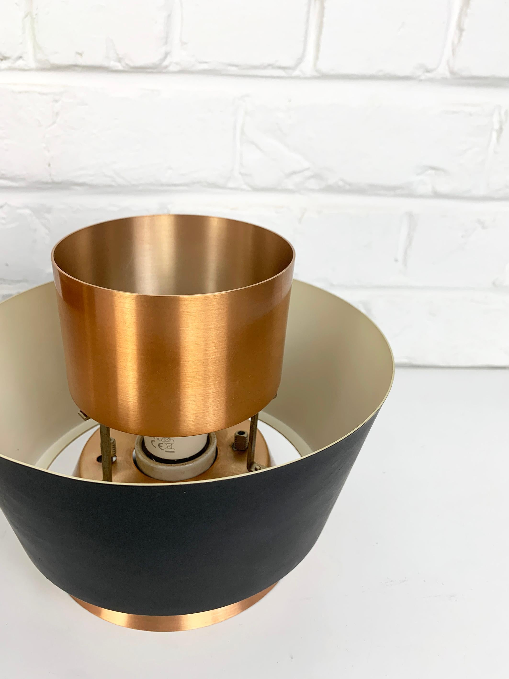 Paire de lampes affleurantes modernistes par Jørn Utzon pour Nordisk Solar, Danemark, années 1960 en vente 5