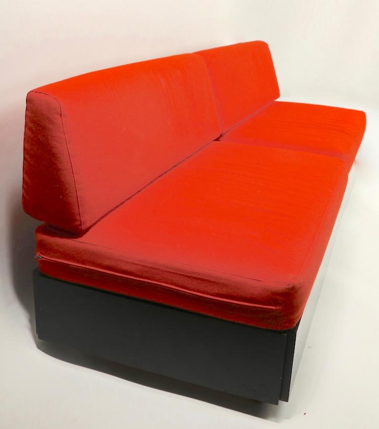 Danish Pair of Modular Seats by France and Son / John Stuart / Poul Cadovius Attributed For Sale