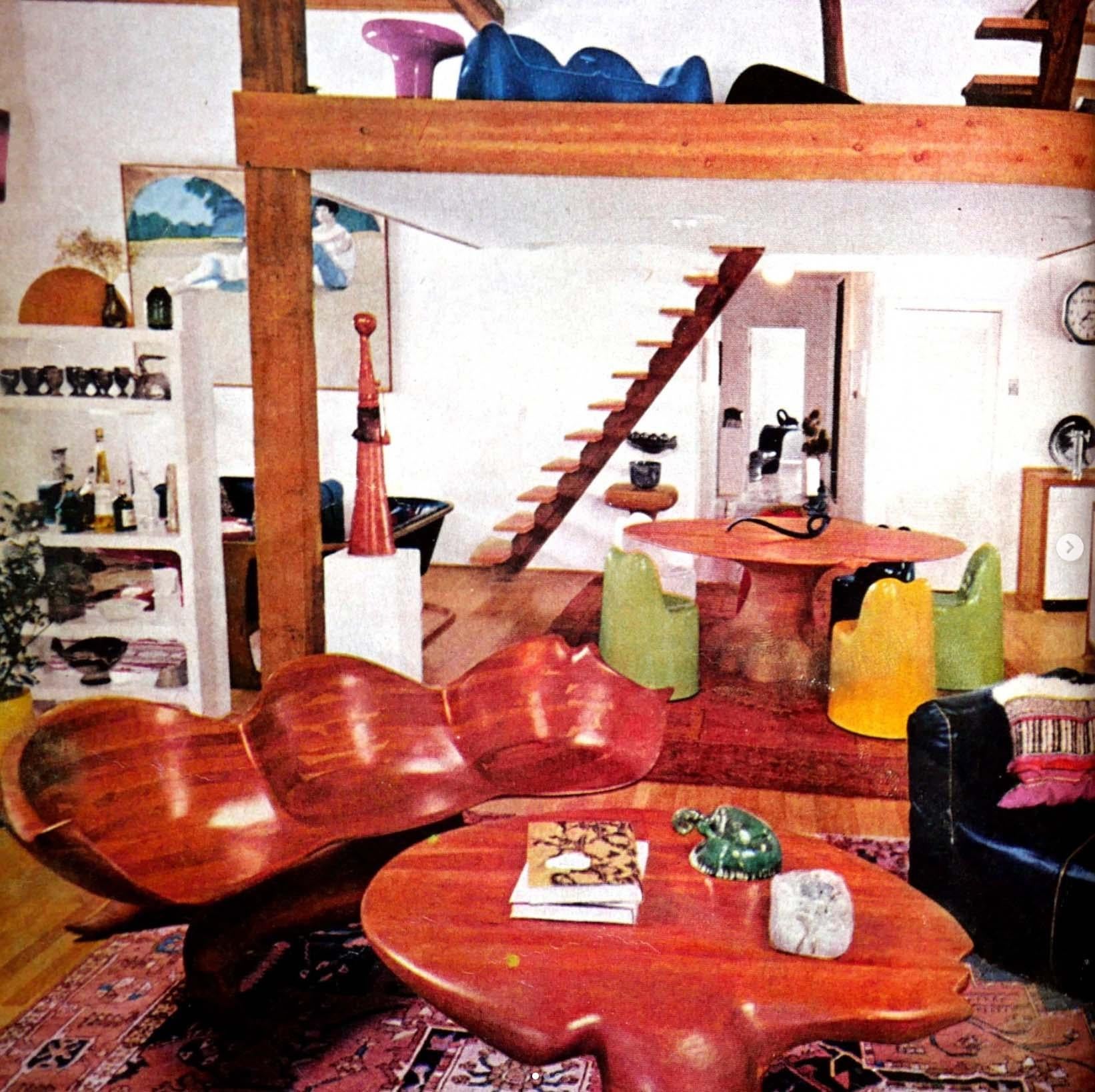 Paire de chaises molar de Wendell Castle des années 1970, moderne de l'ère de la fibre de verre enduite de gel en vente 2