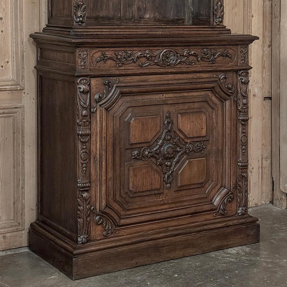 Pair of Monumental French 19th Century Louis XIV Style Bookcases ~ Bibliotheques For Sale 5