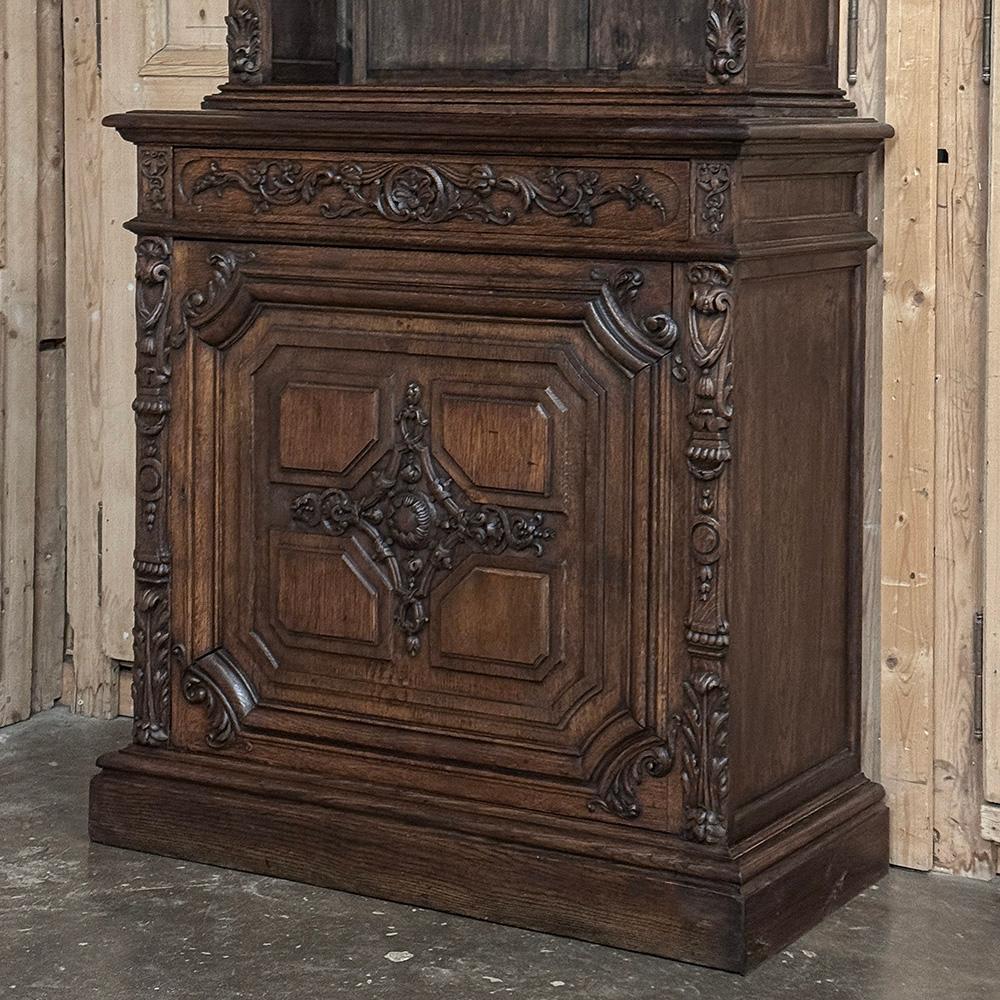 Pair of Monumental French 19th Century Louis XIV Style Bookcases ~ Bibliotheques For Sale 8
