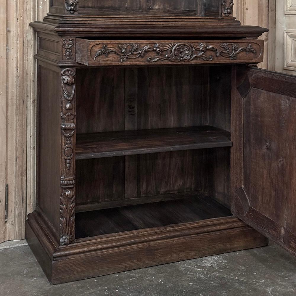 Pair of Monumental French 19th Century Louis XIV Style Bookcases ~ Bibliotheques For Sale 13