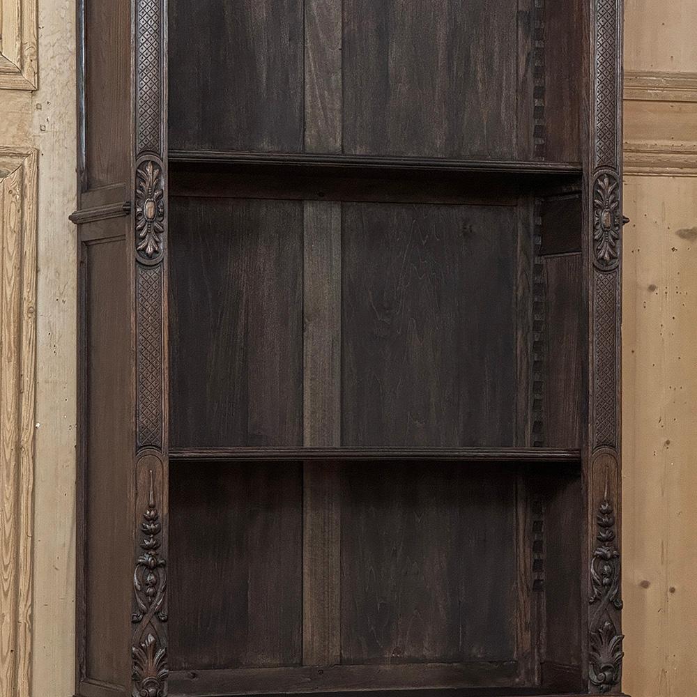 Late 19th Century Pair of Monumental French 19th Century Louis XIV Style Bookcases ~ Bibliotheques For Sale