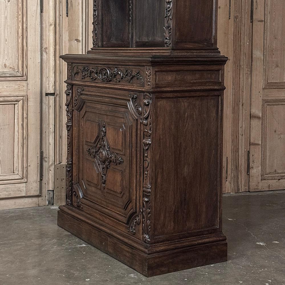 Pair of Monumental French 19th Century Louis XIV Style Bookcases ~ Bibliotheques For Sale 2